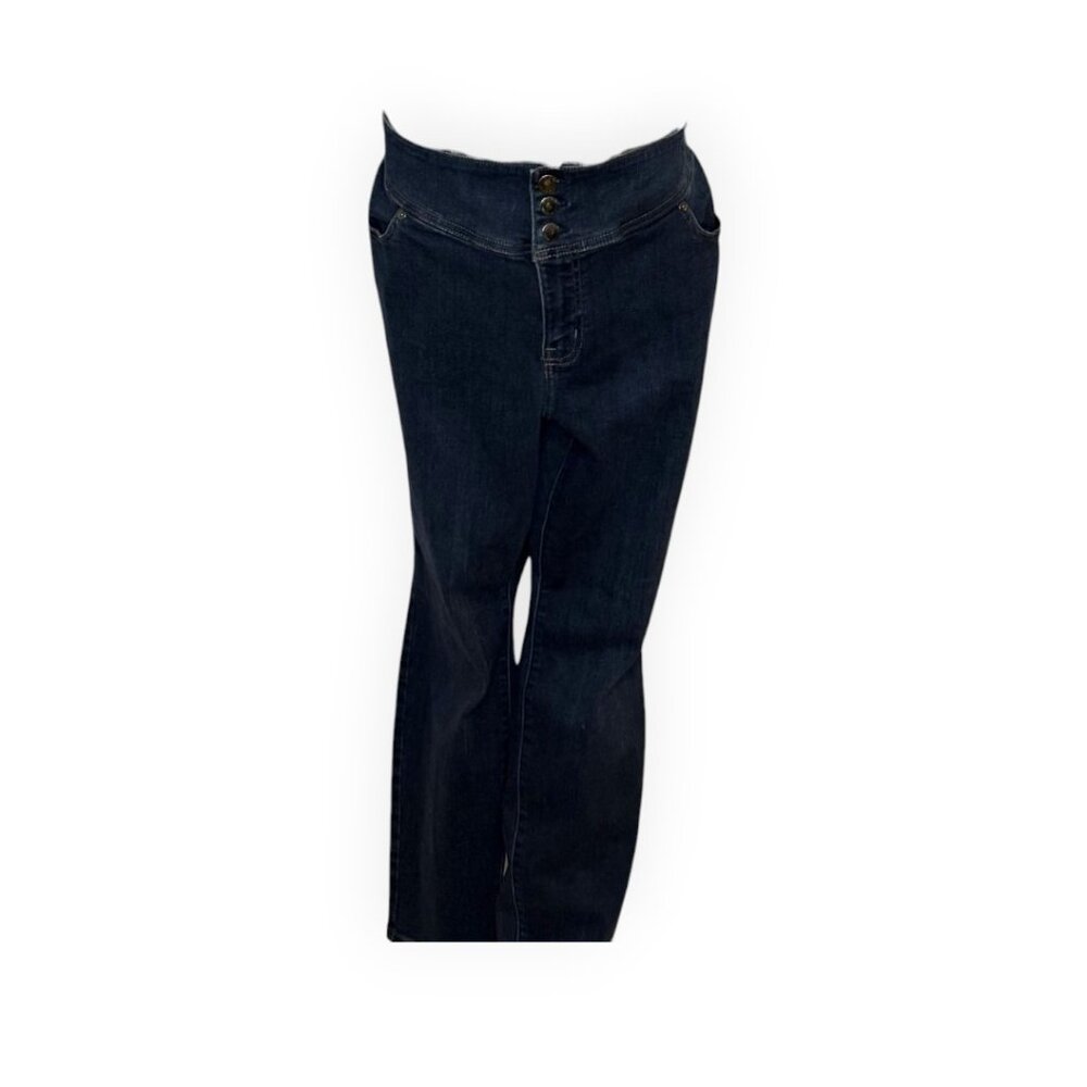Lane Bryant 3 Button Flex Magic Waistband Signature Fit Highrise Jegging